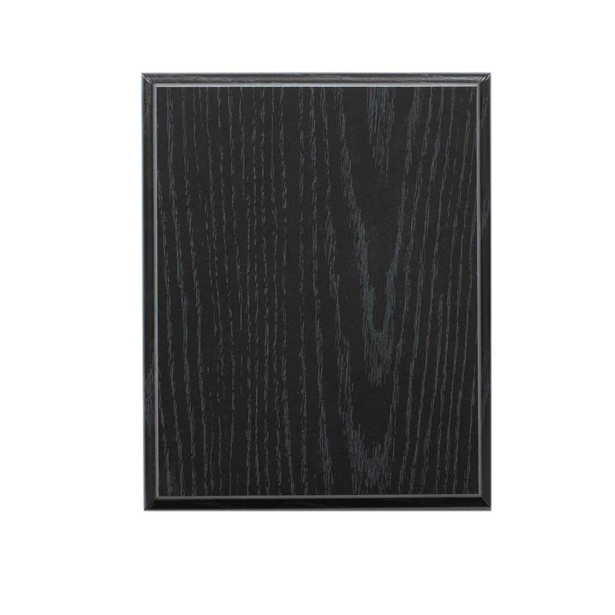 solid black wood plaque