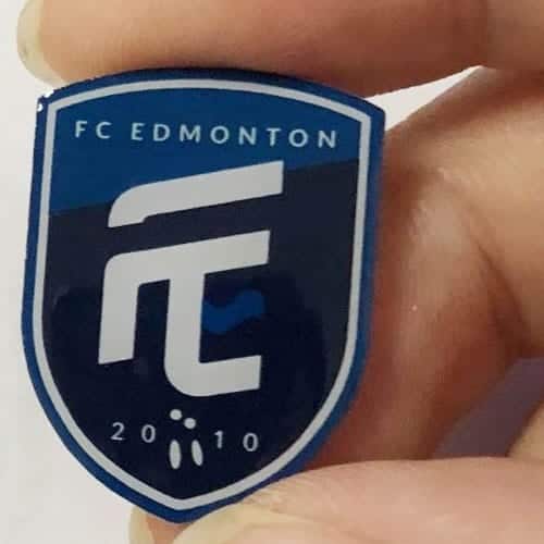 FC Edmonton Trading Pin Soccer