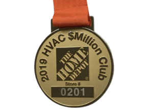 laser engraved award medals