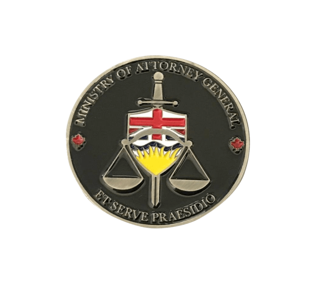 custom police coins